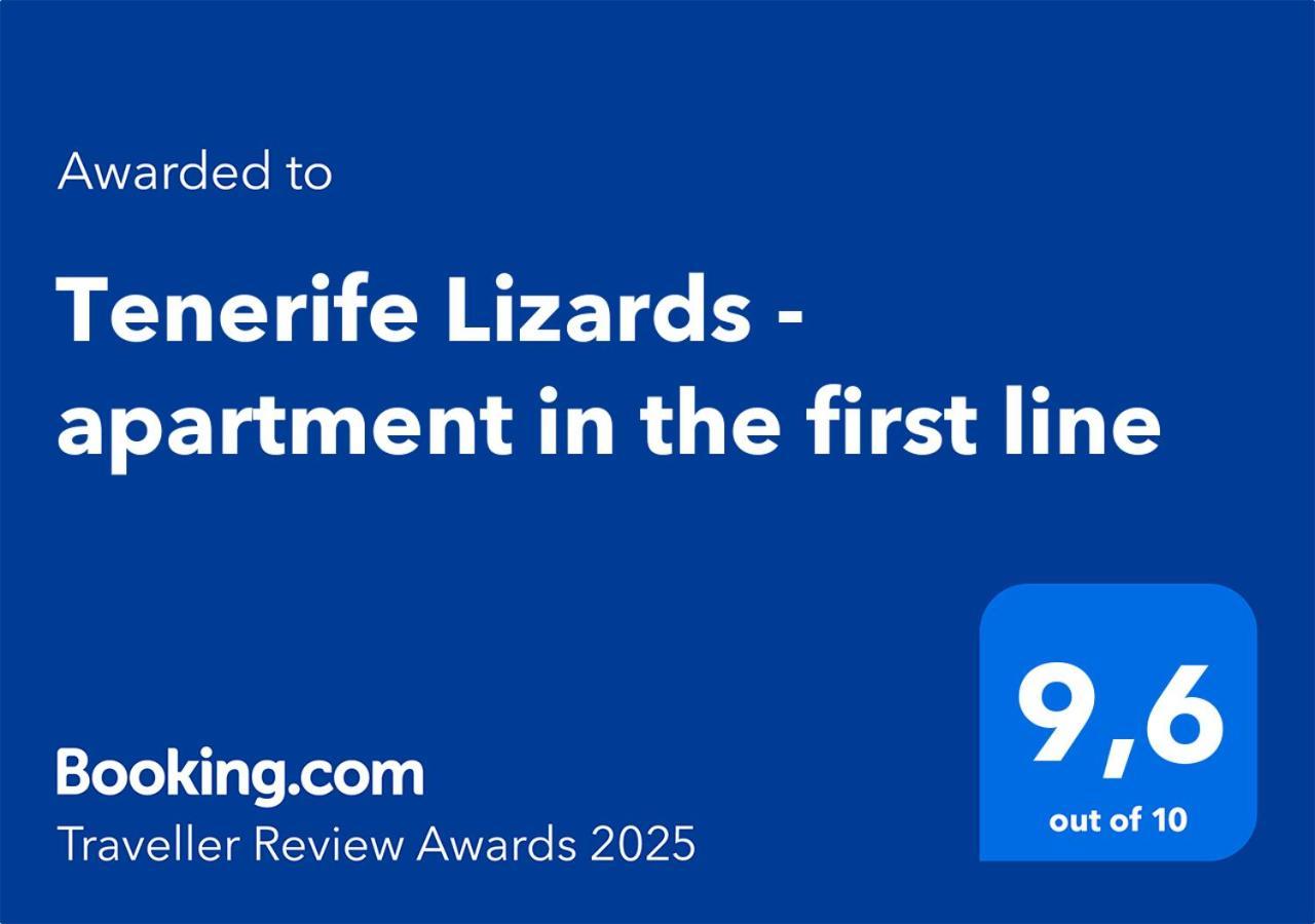 Tenerife Lizards - Apartment In The First Line カジャオ・サルバヘ エクステリア 写真