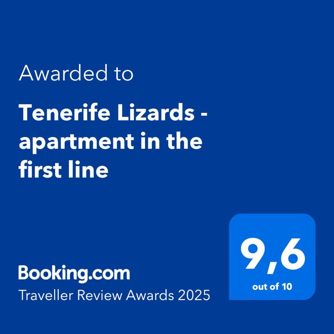 Tenerife Lizards - Apartment In The First Line カジャオ・サルバヘ エクステリア 写真